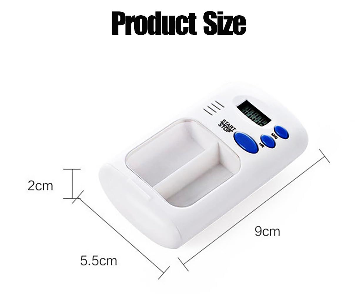 Electronic Timed Pill Dispensers,Digital Pill Organizer,Automatic Daily Pill Box Reminder with Beeping Alarm for Elderly Gift