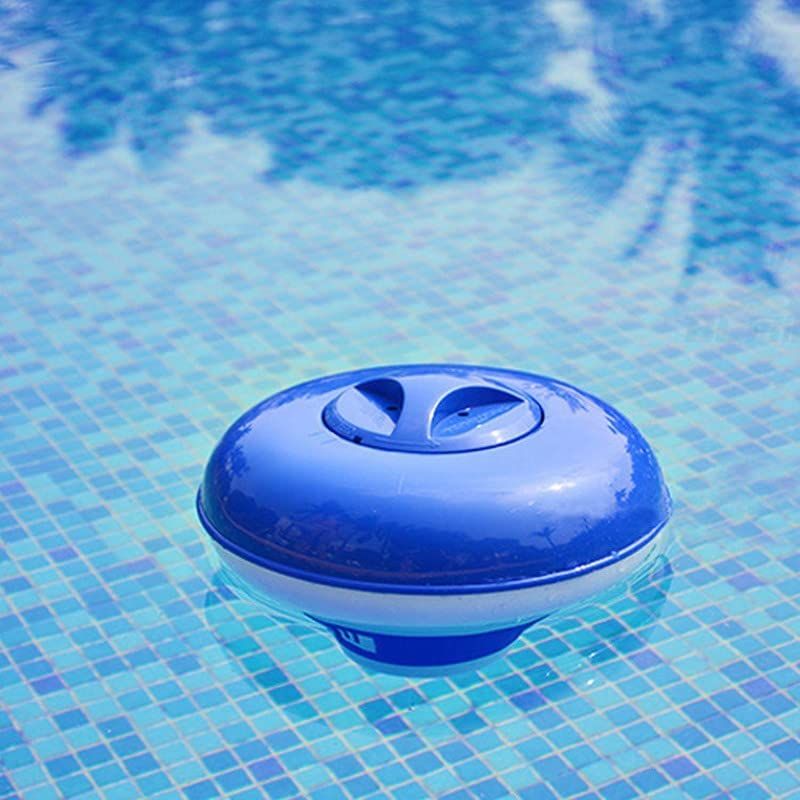 Mini Chemical Floater Dispenser for Chlorine Tablets up to 1.8'', Adjustable 4 Flow Vents for Pool, Spa, Hot Tub, and Fountain