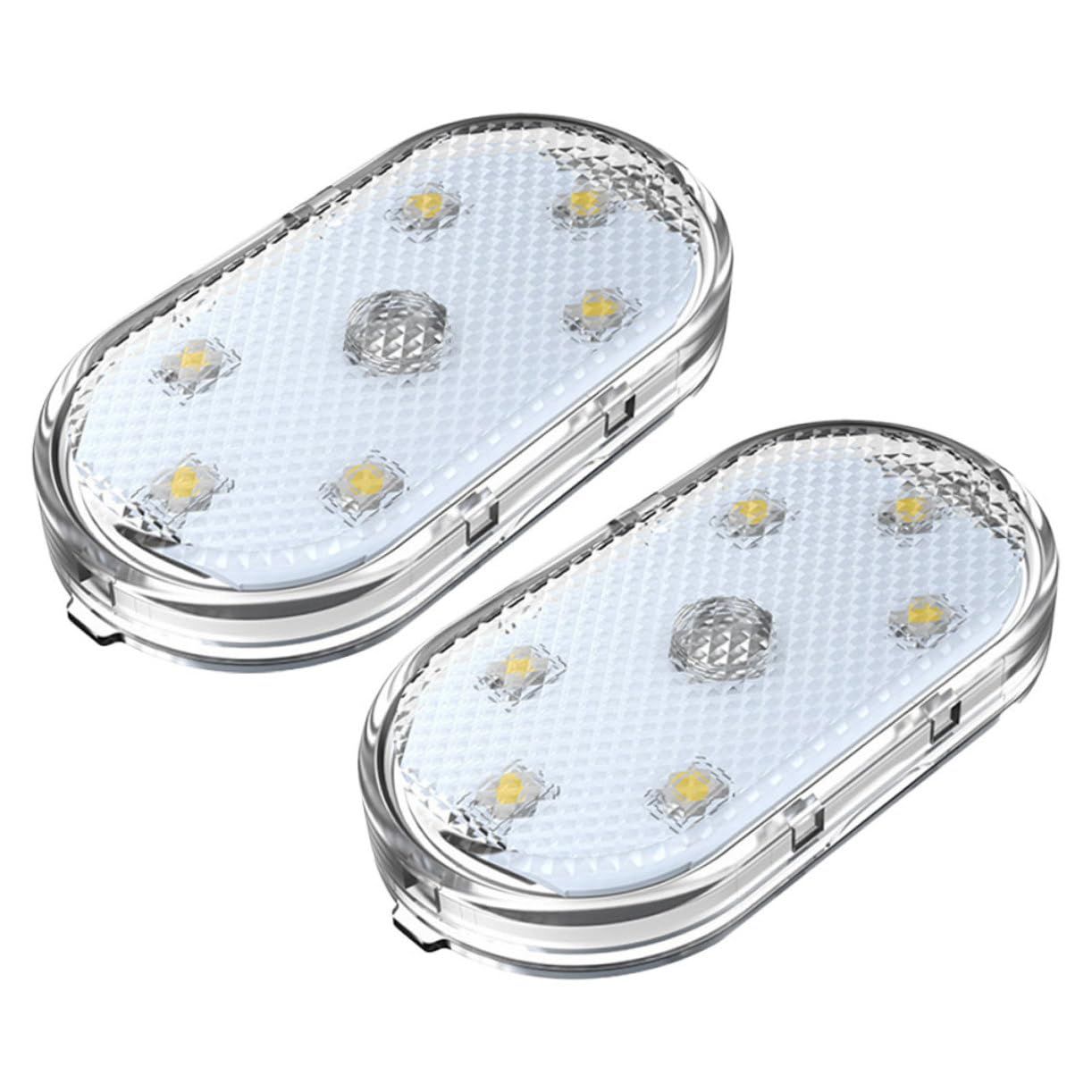 1 Pair Indoor Touch Light Trunk Chargeable Ambient Lighting car Interior Interior LED Lights for Cars Flashlight car Lights