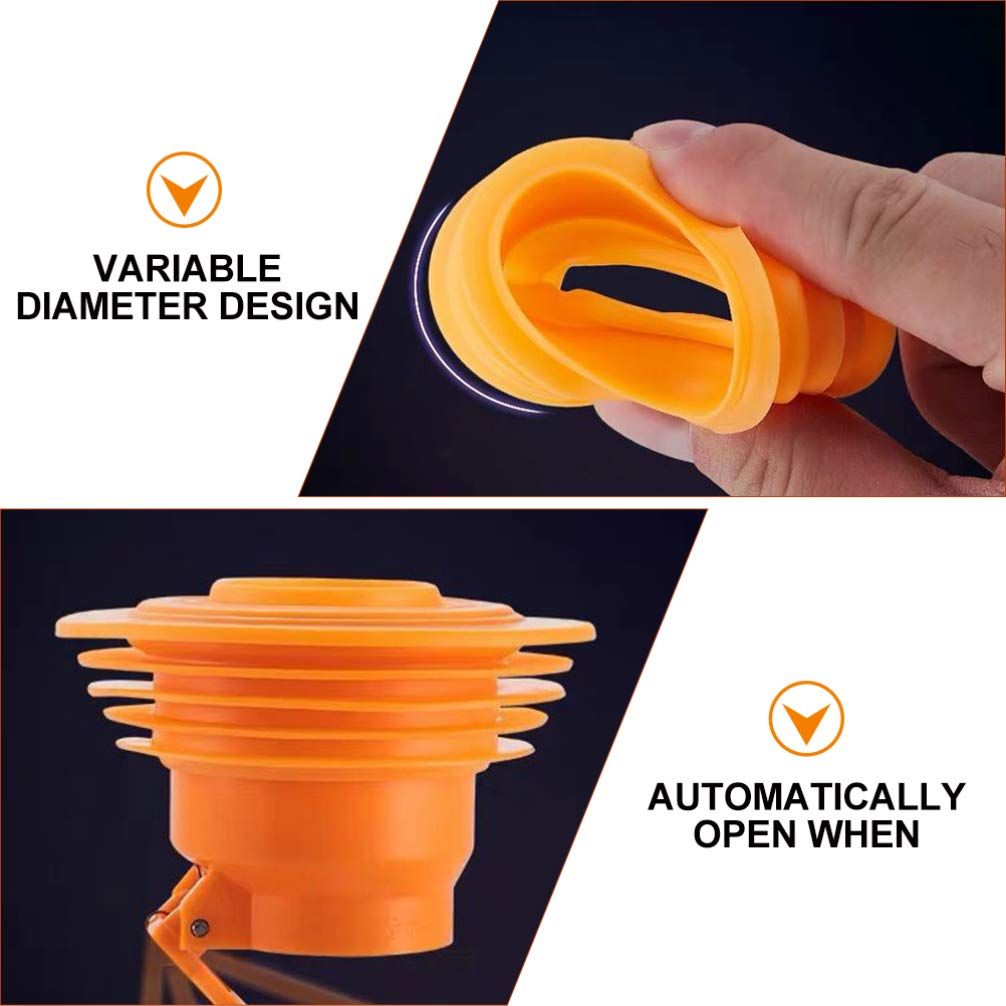 Drain Tube Hose Seal,Drain Pipe Seal Ring,Pipe Sewer Seal Ring,Washing Machine Sealing Plug for Bathroom Kitchen Cleaning Tools