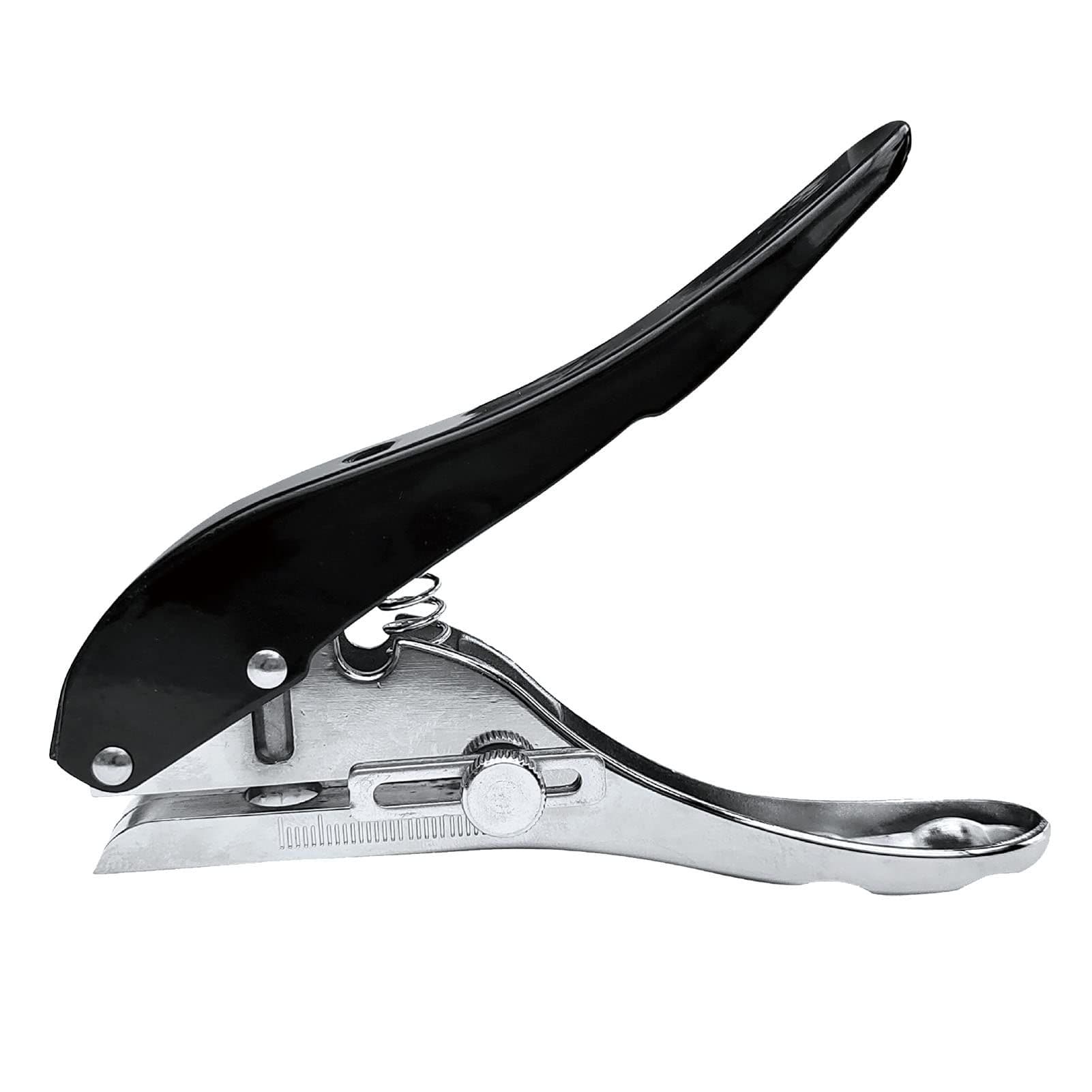 Hole Punch 8mm Heavy Duty Zinc Alloy Portable Hand Held Long Hole Punch