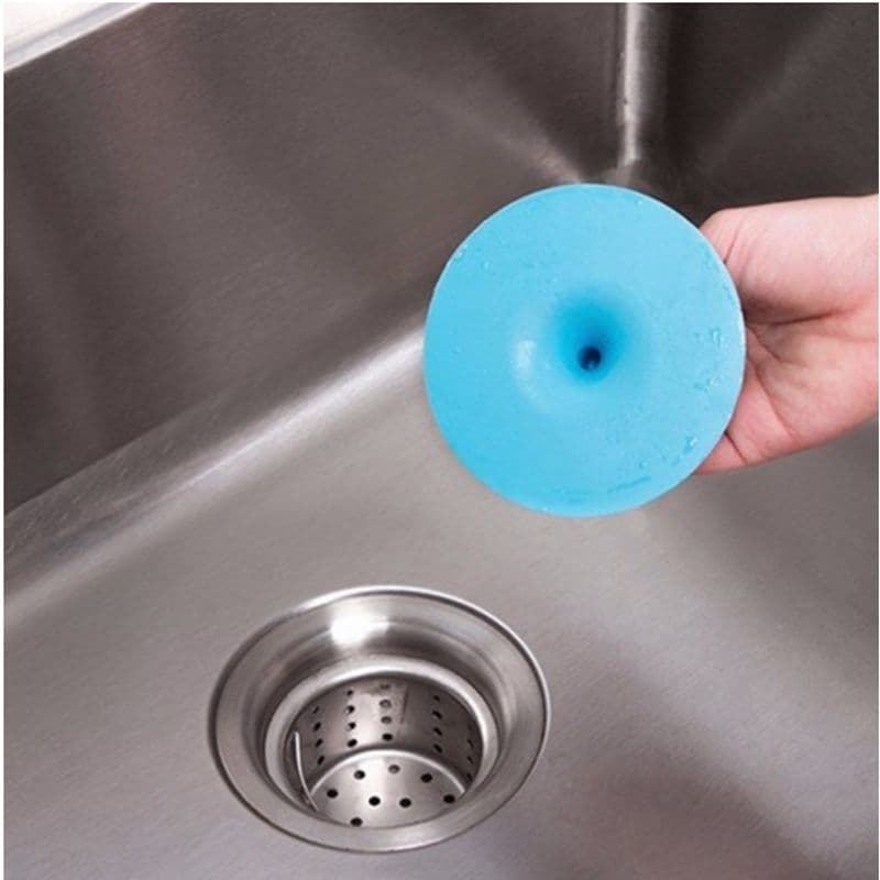 3 Pack Silicone Floor Drain Plug Waterproof Human-Shaped Kitchen Toilet Bathroom Shower Sink Plug