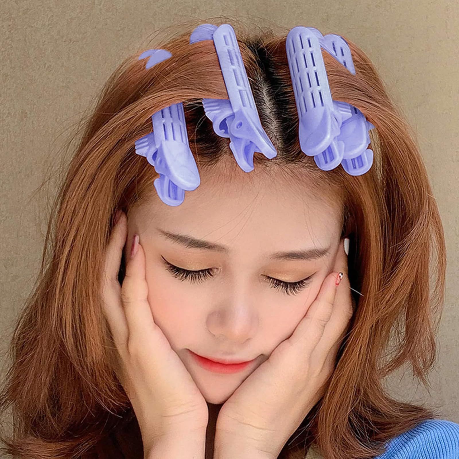 Volumizing Hair Clips for Roots, Natural Fluffy Volume Hair Clips Curler, 10PCS Hair Root Clips for Volume, Hair Rollers Instant