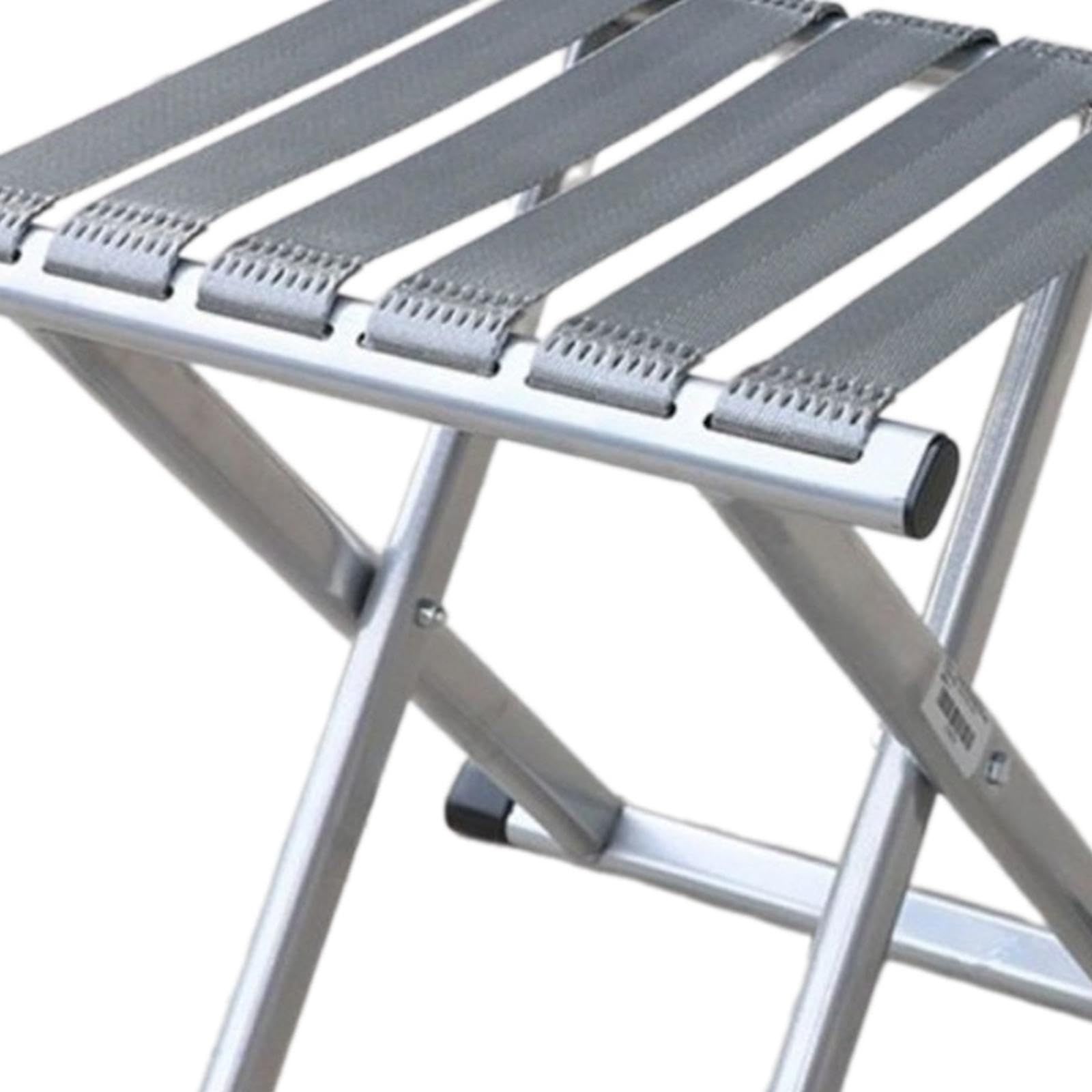 Folding Camping Stool, Foldable Footstool, Footstool, Beach Stool for Concert, Picnic, Barbecue, Travel