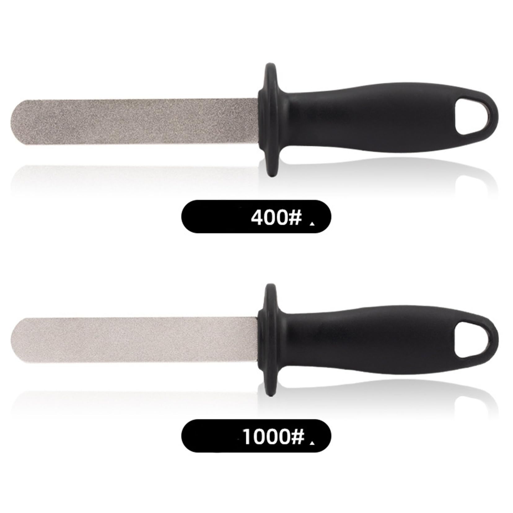 2pc Double Sided Knife Sharpener Sharpening Stone File Garden Tool Sharpening Knife, Axe, Lawn Mower Blade, Loppers, Chisels