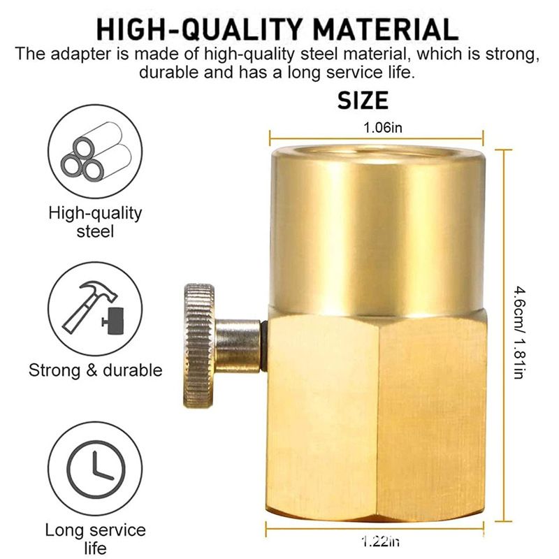 Soda Refill Bottle Adapter Refills Connector Kit for CGA320 to TR21-4,Soda Machine Soda Adapter Connector Adapter Accessories