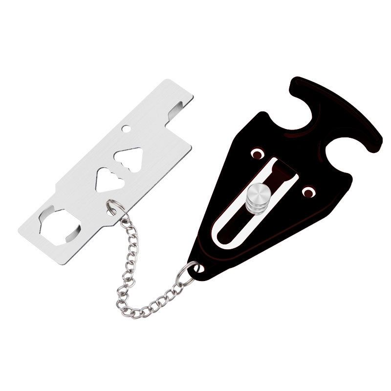 Portable Door Lock 3 Pack Extra Lock for Additional Privacy and Safety in Home,Hotel and Apartment,Prevent Unauthorized Entry