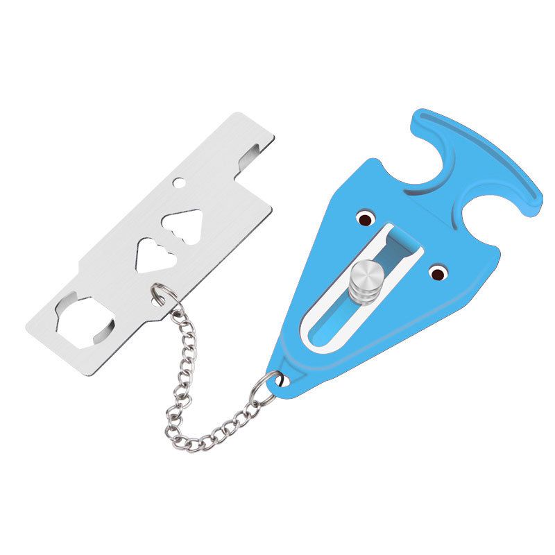 Portable Door Lock 3 Pack Extra Lock for Additional Privacy and Safety in Home,Hotel and Apartment,Prevent Unauthorized Entry