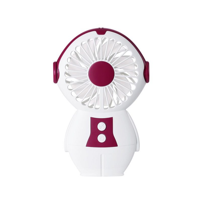 Rechargeable Fan - Handheld Mini Fan with Power Bank - Stay Cool On The Go Portable Fan Face Makeup Fan Travel Essentials(2pcs )