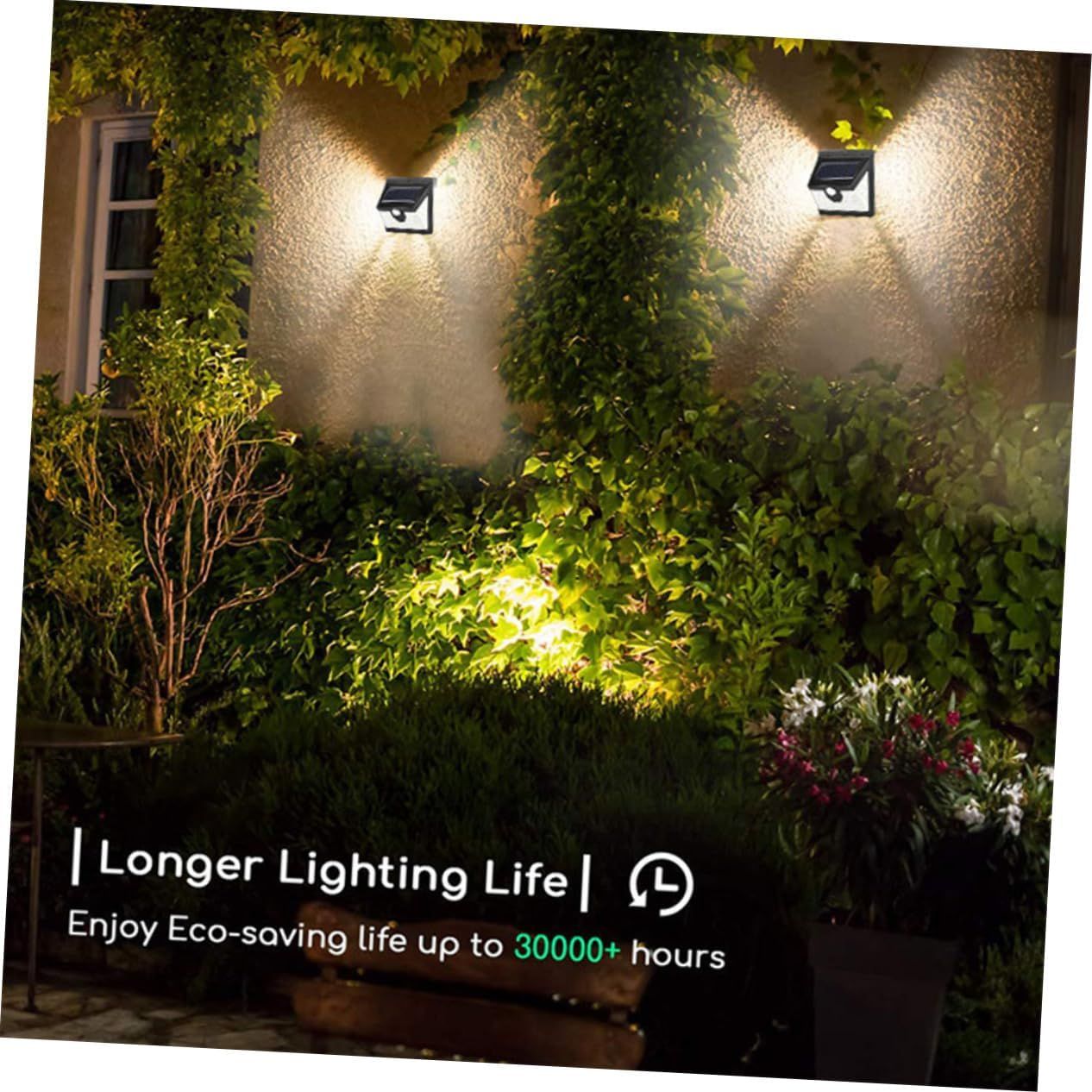 Solar Lights Outdoor Waterproof Solar Lights Outdoor With Motion SensorLights Solar Powered LED Light Motion Detected For Garage