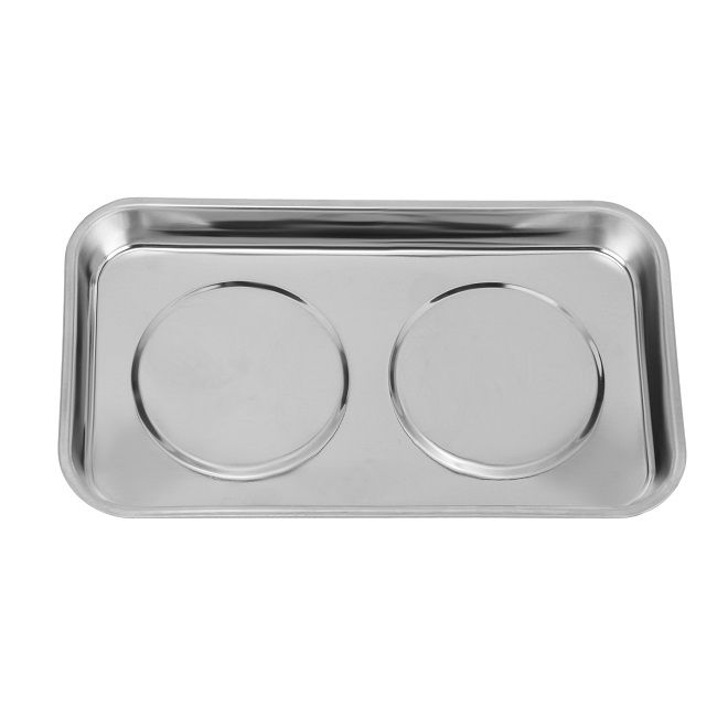 Magnetic Tray Holder ,for Socket Screw Nuts Bolts Metal Parts,Extra Strong Magnet,Thickened Tray,Stainless Steel