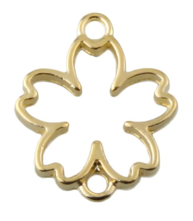 10 Pcs Stainless Steel Links Connectors Clover 4 Leaf Charms for Jewelry Making Bracelet Necklace DIY Findings
