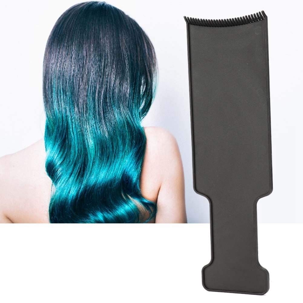 Professional Highlighting Paddle Black Hair Colour Board for Professional Hair Coloring Hair Dyeing Board (M)