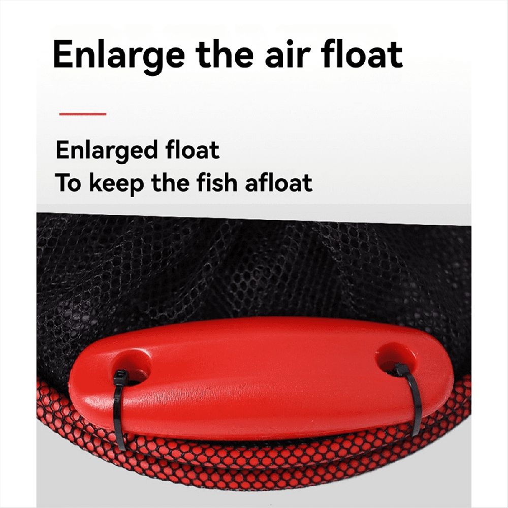 Floating Fishing Basket Foldable Floating Fish Basket Portable Mesh Fish Bucket Storage Bag Floating Woven Fish Basket,A