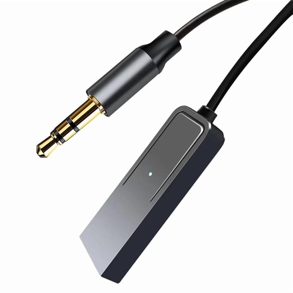 AUX Bluetooth Adapter Car 3.5mm Jack Audio Transmitter 5.2 Receiver USB Dongle Cable Handsfree Car with Microphone