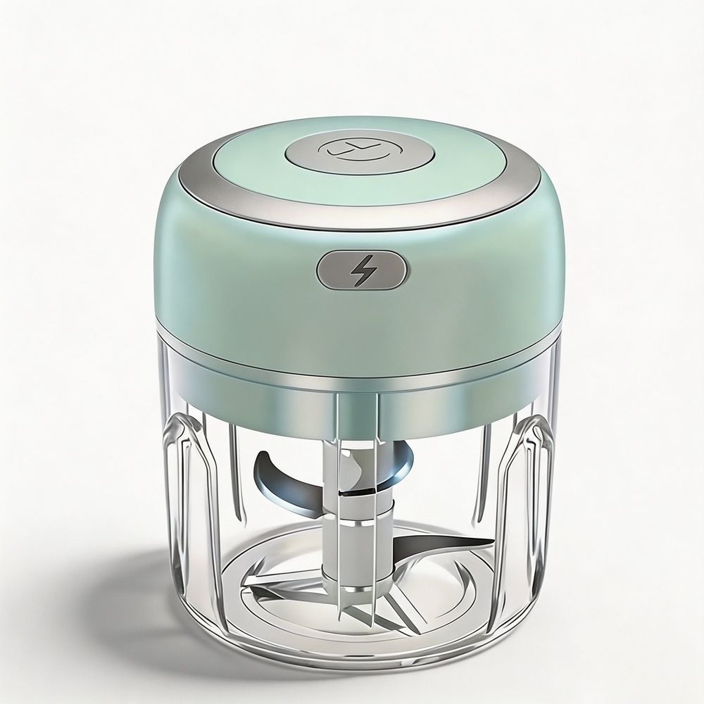 Electric Mini Food Chopper Rechargeable Small Food Processor Agitator B