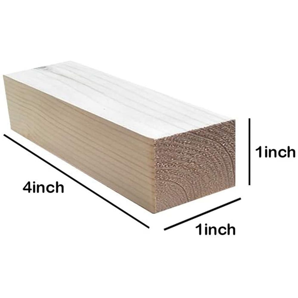 6Pcs Basswood Carving Blocks for Wood Beginners Hobby Kit DIY