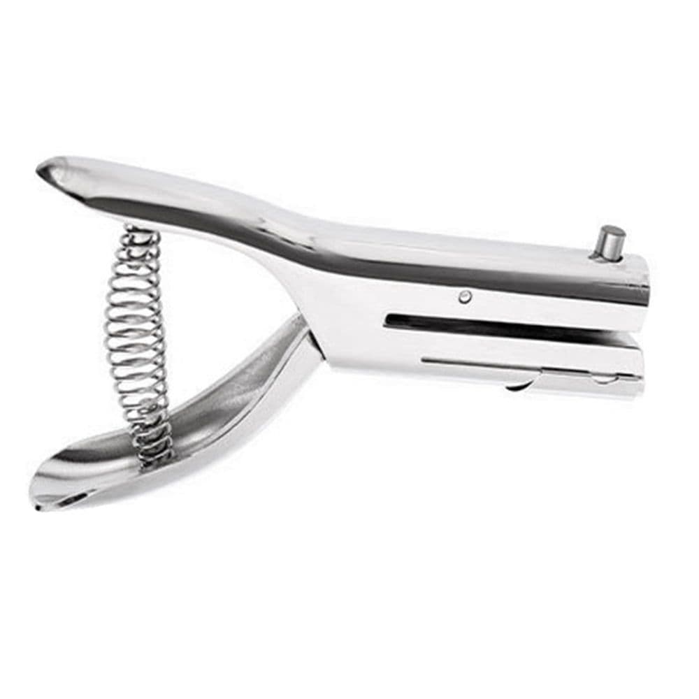Heavy Duty Hole Punch 1/4 Inch 2 Inch Reach Portable Handheld Zinc Alloy