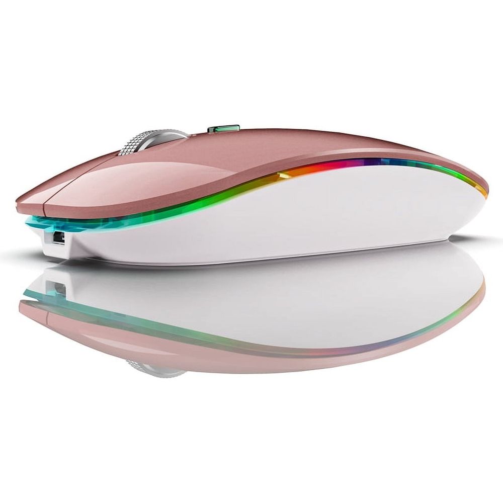 Jiggler Anti-Hibernate Optical Wireless Mouse, Matte Black