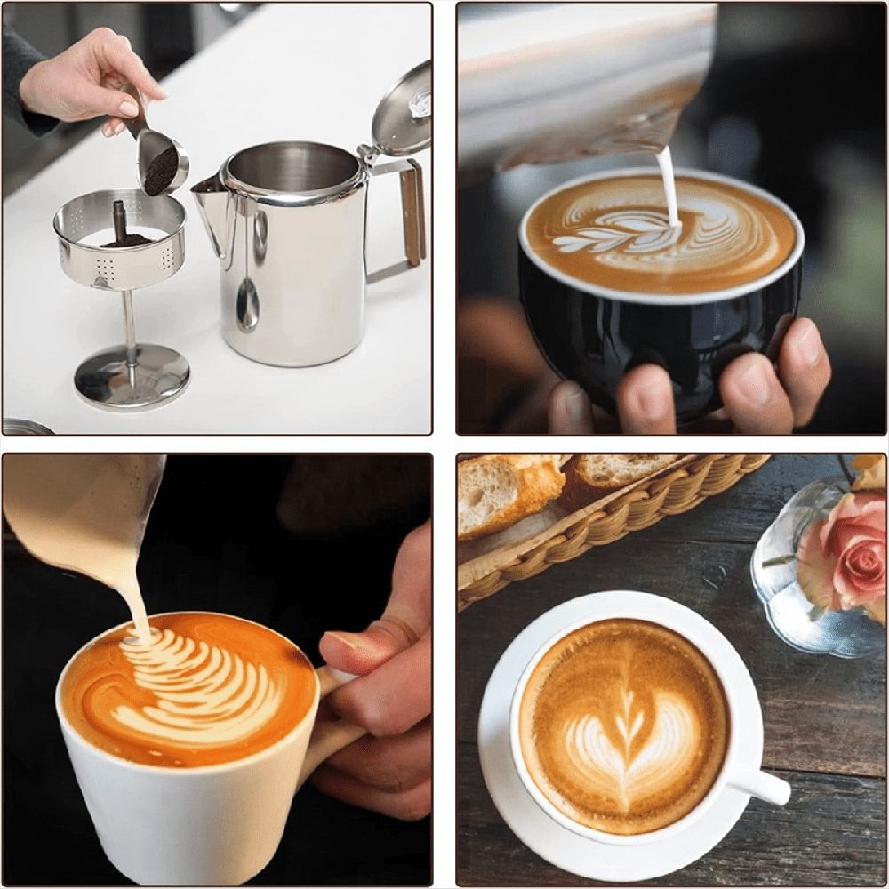 400Pcs Unbleached Percolator Coffee Filters, 3.75In Disposable Coffee Paper Filter, Disc Coffee Filters White
