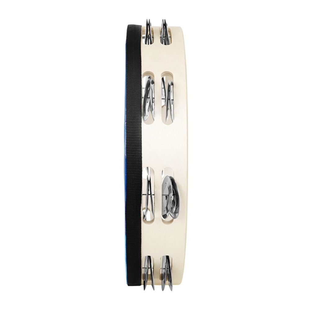 10 Inch Peace Dove Double Layer Hand Tambourine