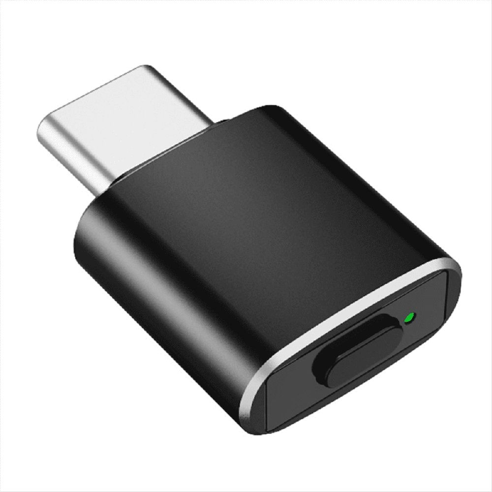 USB C Mouse Jiggler Undetectable Automatic Type Mover 3 Jiggle Modes Driver-Free for Keeps Computer Awake Black