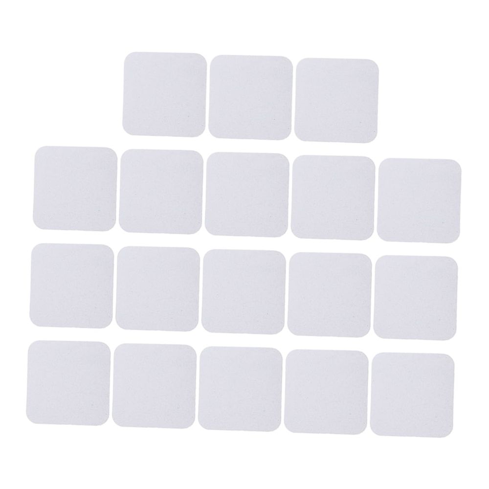 18-Piece White Sublimation Refrigerator Magnet Blanks for Custom Printing, Crafting, Projects and
