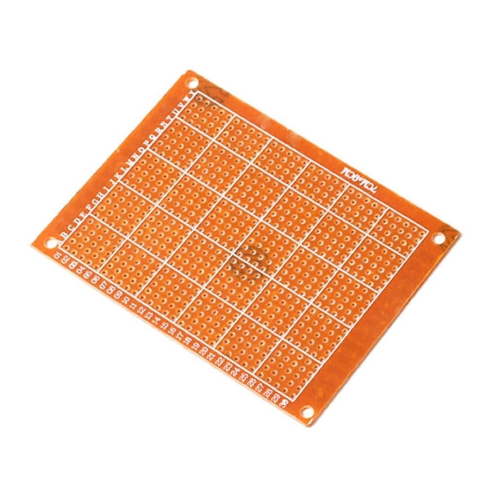 10Pcs 7x9cm PCB Board with Golden Copper for Electronics Projects and Circuit Making