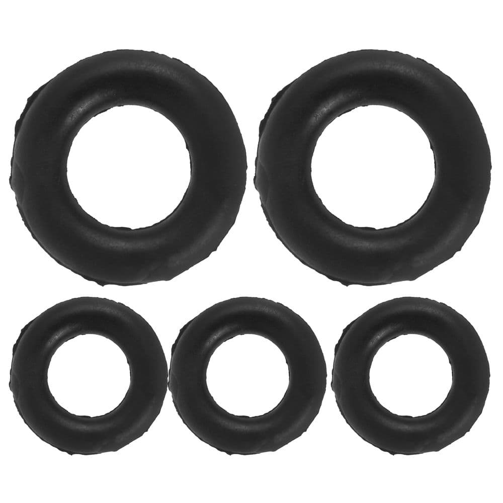 Black Sewing Machine Bobbins, 5-Pack Compatible Replacement Accessories for Most Sewing Machines