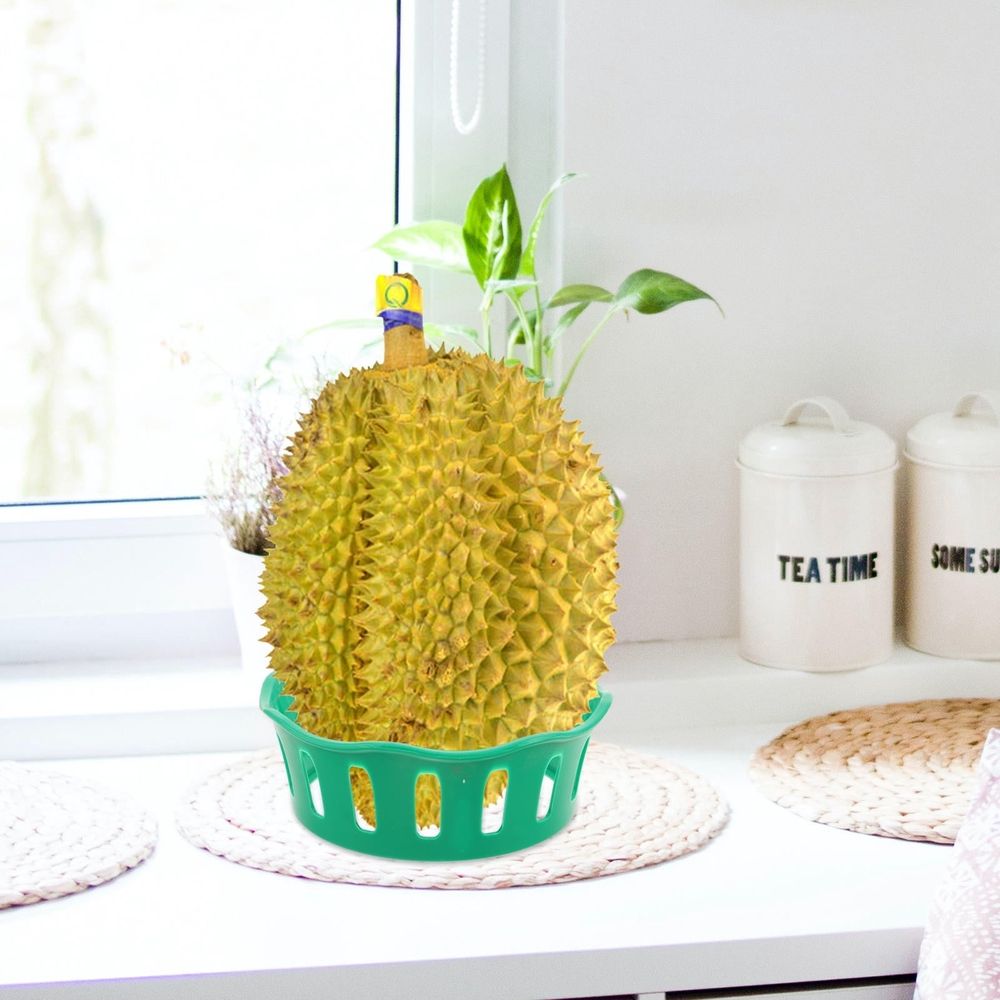 Plastic Fruit Cradle for Watermelon, Kitchen Storage Organizer and Fruit Display Stand for Home and Market