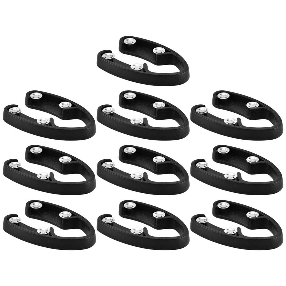 10Pcs Practical Foil Cutter Black Stainless Steel Wine Decapper for Kitchen Supply