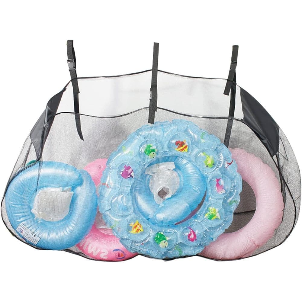 Mesh Pool Float Storage Bag Large Hanging Net Bag Blue