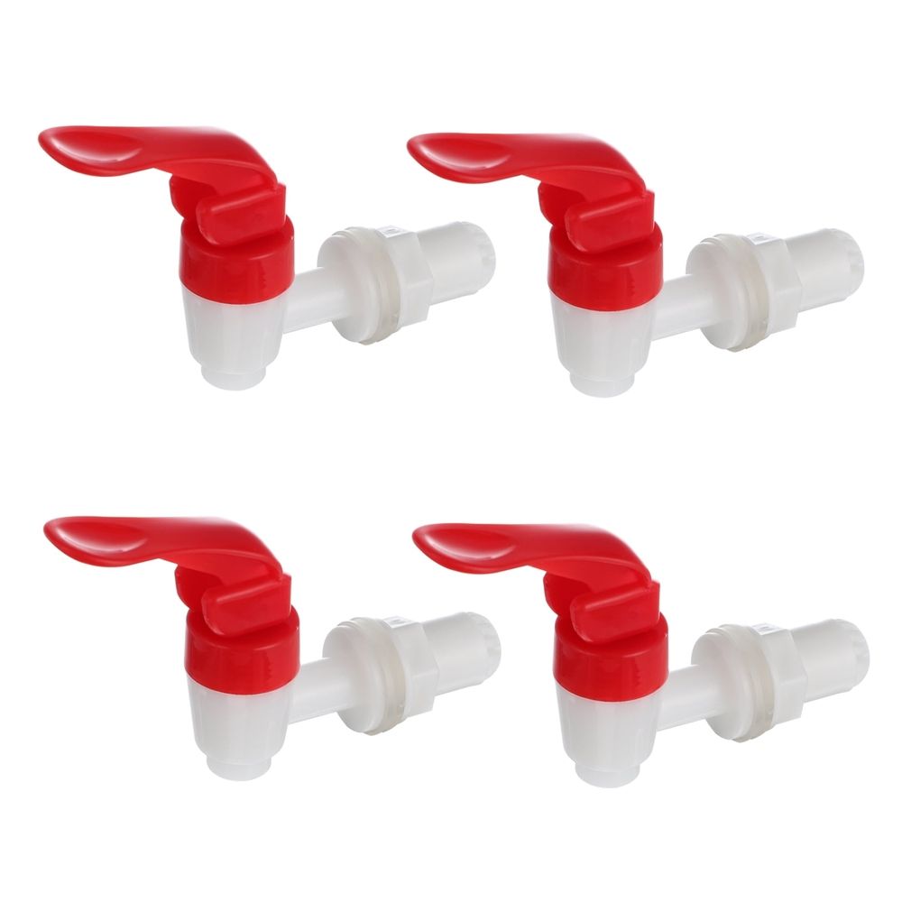 Excellent Plastic Dispenser Tap No Drip No Leak for Drinking 4Pcs