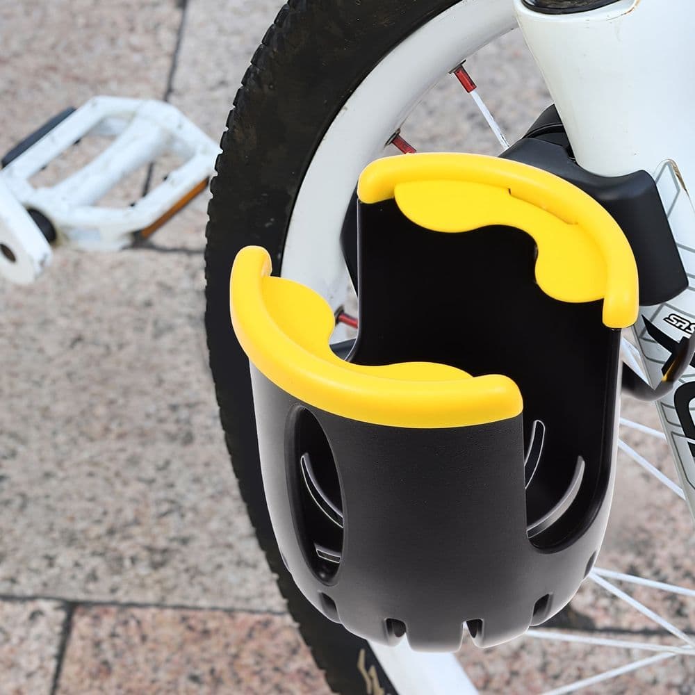 Rotatable Bottle Holder Multi-Color for Strollers and Bikes 2 Piece