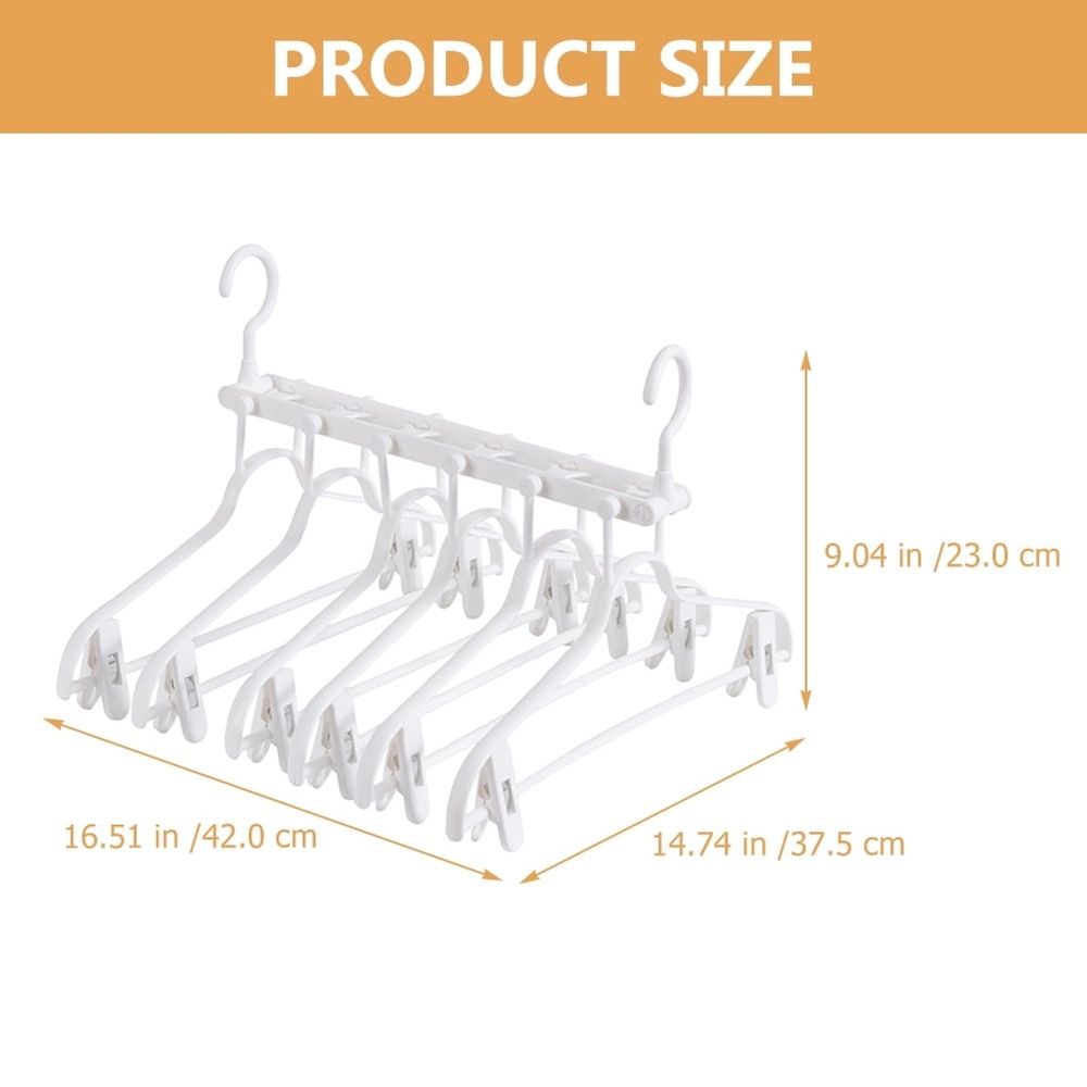 Expandable White Clothes Drying Rack Household Hanger for Indoor and Outdoor Laundry