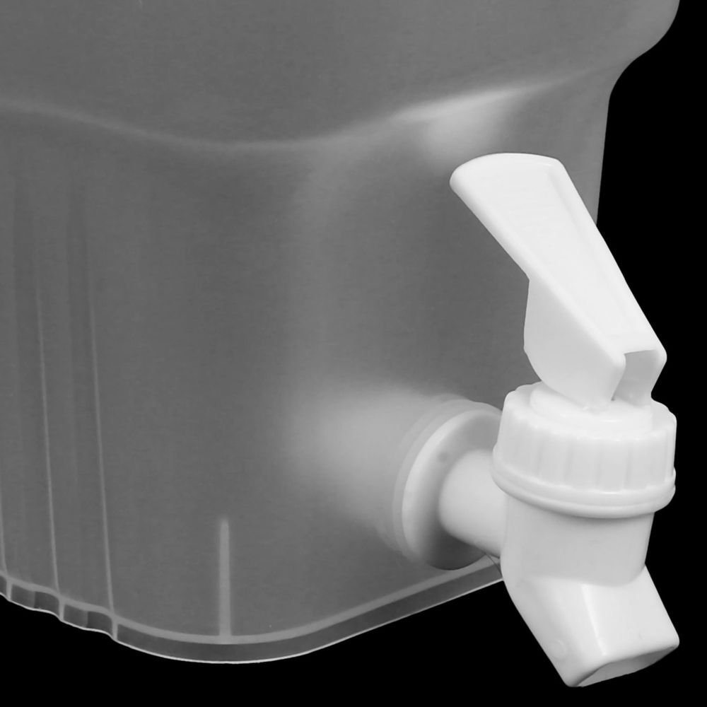 Drink Dispenser Refrigerator Drinks Dispenser Large Capacity Water Jug Plastic Beverage Server,10.43"X6.3"X4.92