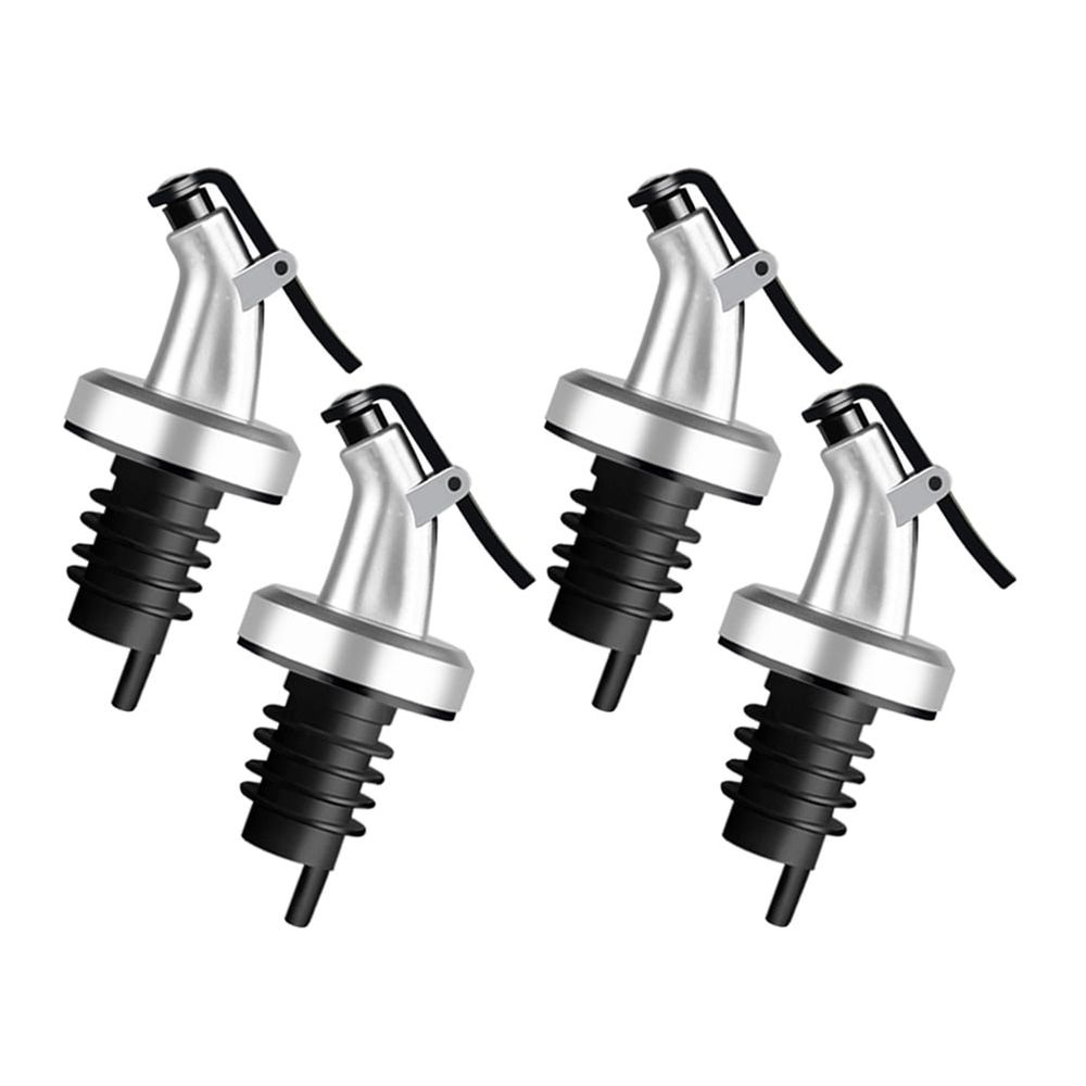 4Pcs Oil Bottle Stopper Lid Anti Drip Dustproof Leak Proof For Home Use And Professional Use