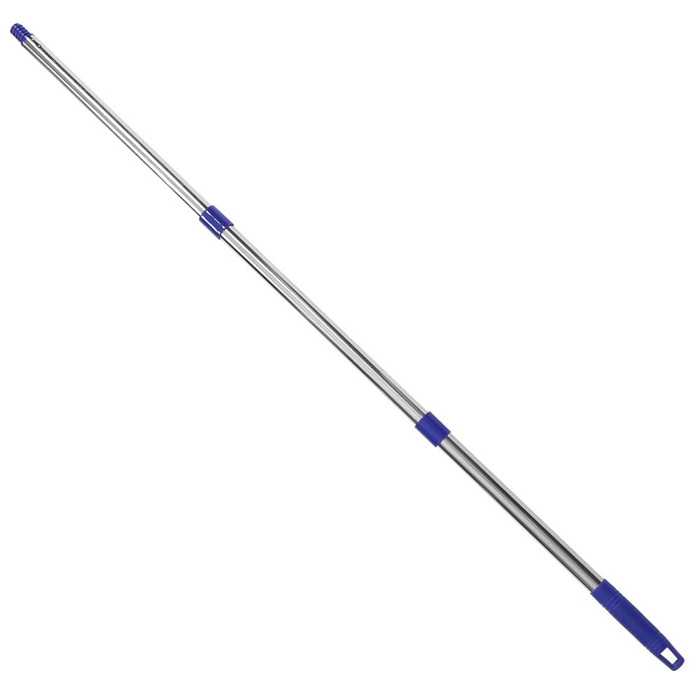 Adjustable Mop Pole Assorted Color Stainless Steel Plastic for Easy Storage 1Set
