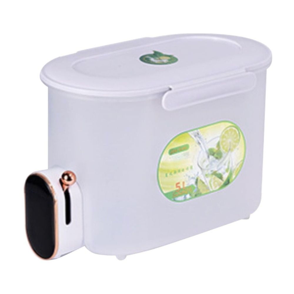 Drinks Dispenser 5L Fridge Beverage Drink Dispenser Refrigerator Cold Kettle With Tap Beverage Dispenser Jug Fridge Jug Drinks Chiller Drinks Dispenser