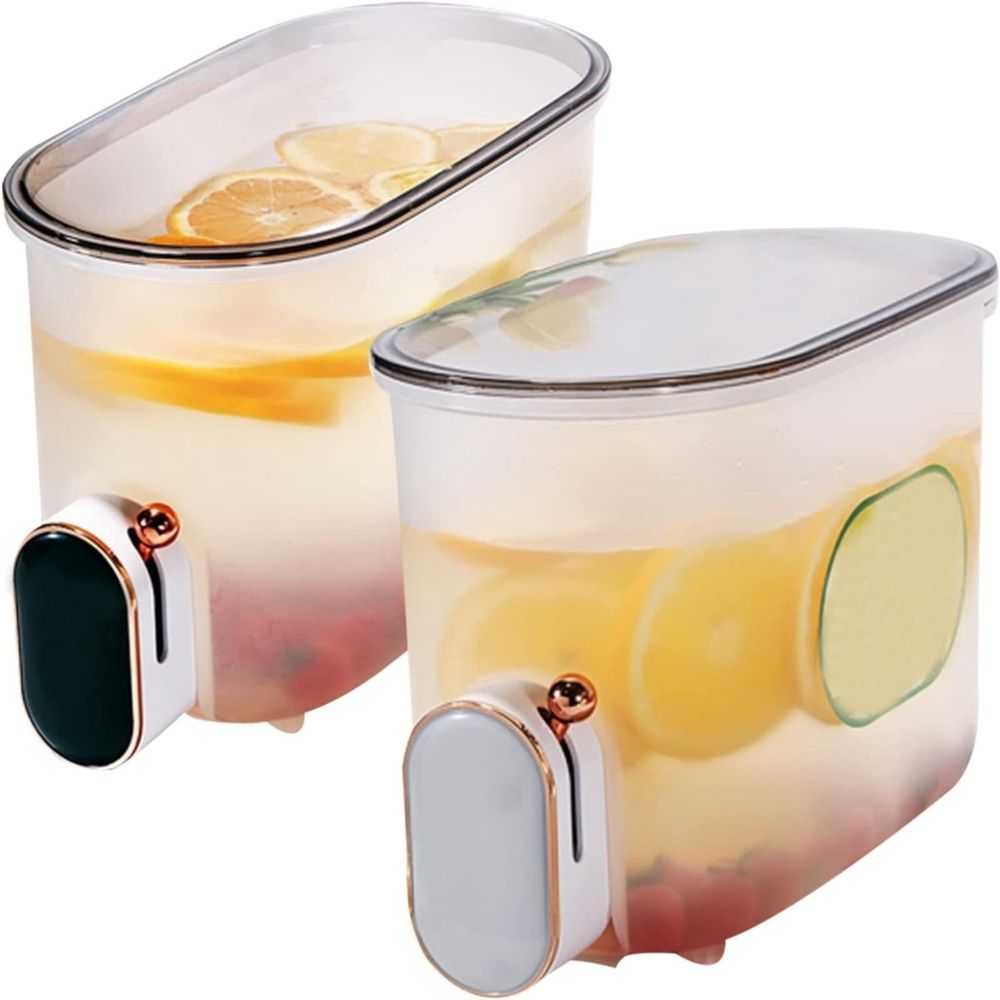 Drinks Dispenser 5L Fridge Beverage Drink Dispenser Refrigerator Cold Kettle With Tap Beverage Dispenser Jug Fridge Jug Drinks Chiller Drinks Dispenser