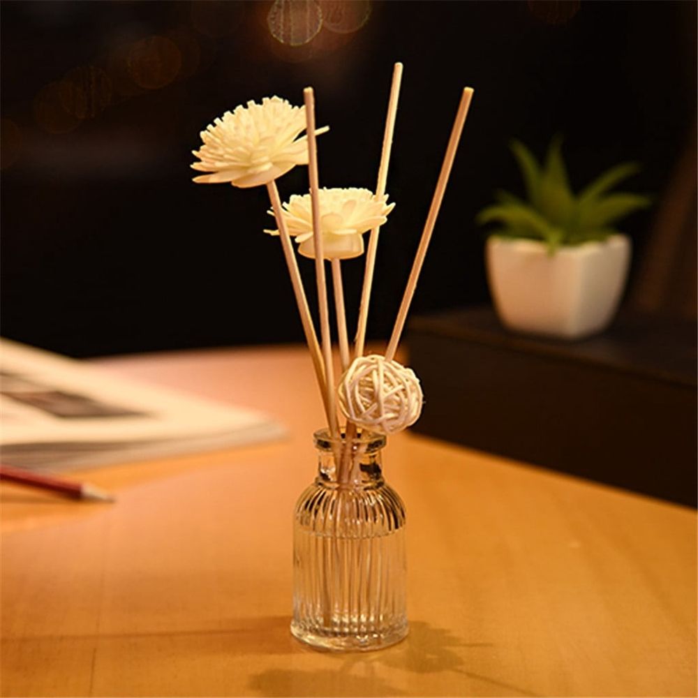Reed Diffuser Set with Sticks,Vanilla Scent Oil for Bedroom Office Gym and Stress Relief, Home Fragrance Products (50 Ml / 1.7 Oz)