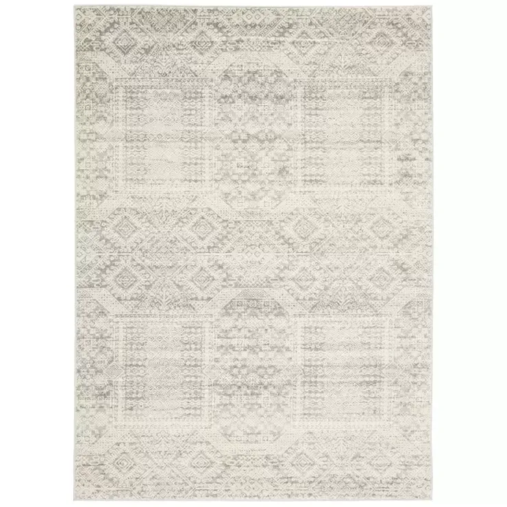 Mirage Silver Rug 400 x 300cm - Transitional Moroccan Style