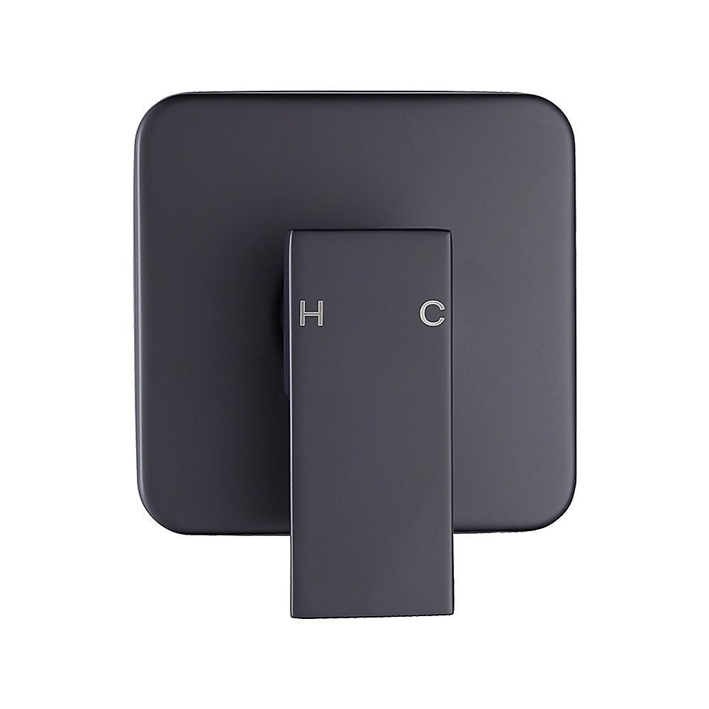 Shower Bath Mixer Tap Bathroom WATERMARK Approved - Electroplated Matte Black