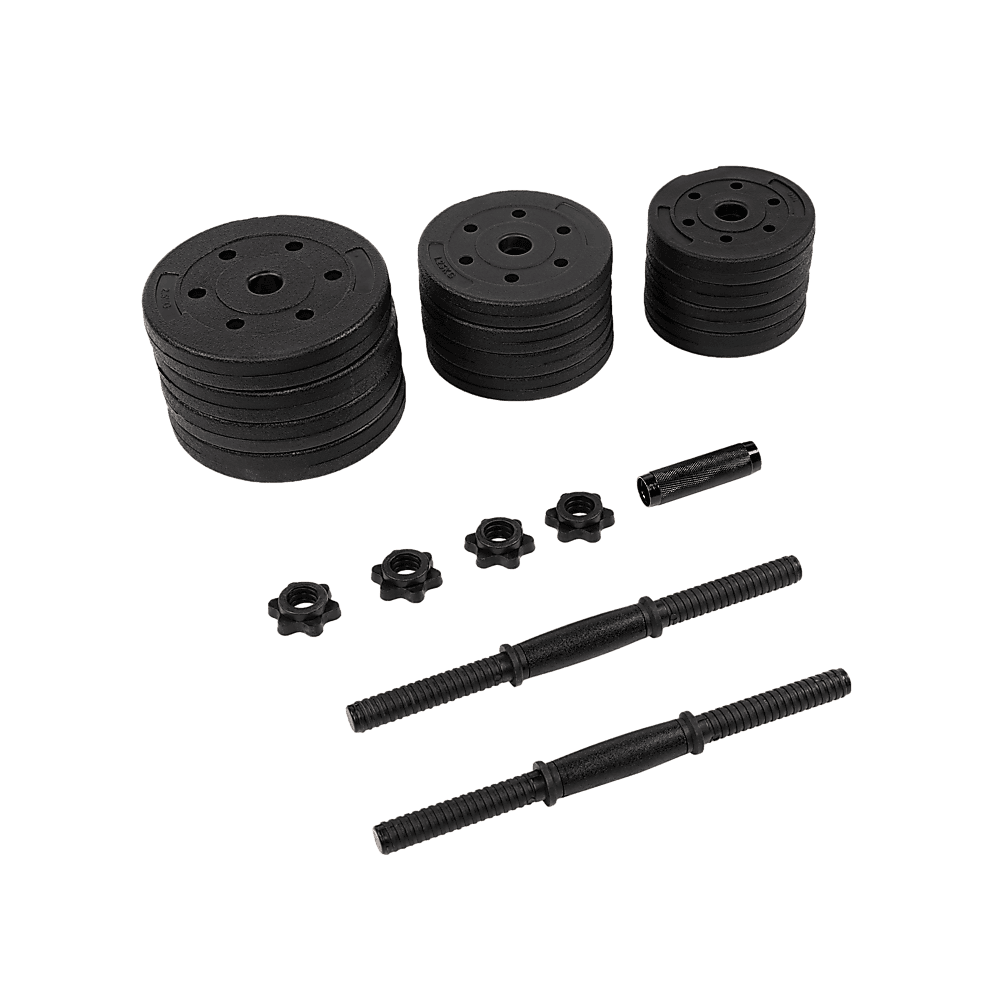 20kg Dumbbell Set Home Gym Fitness Exercise Weights Bar Plate