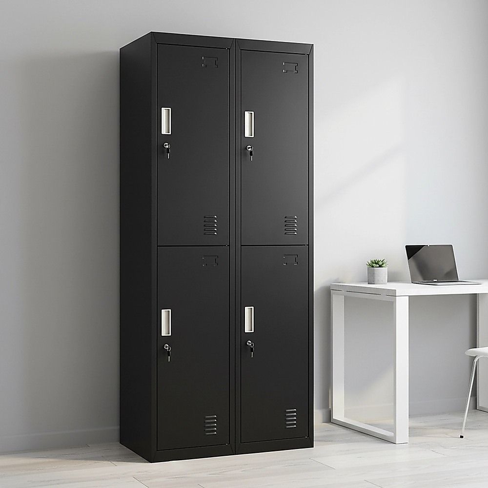 Four-Door Office Gym Shed Storage Locker