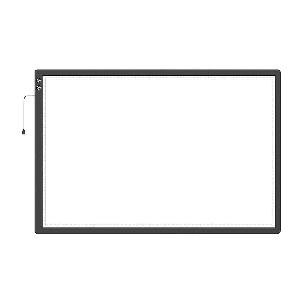 A2 LED Light Box for Drawing Calligraphy and Tracing Artists Pad with Three Colour Temperatures and Stepless Dimming