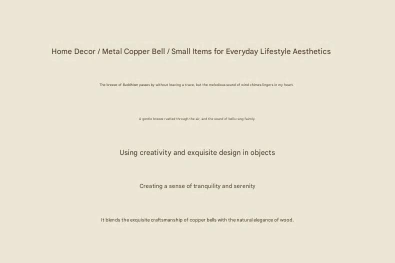 Wind Chime Magnetic Door Bell Chime Brass Bell Alloy Frame Blue Modern Japanese Design Easy Install