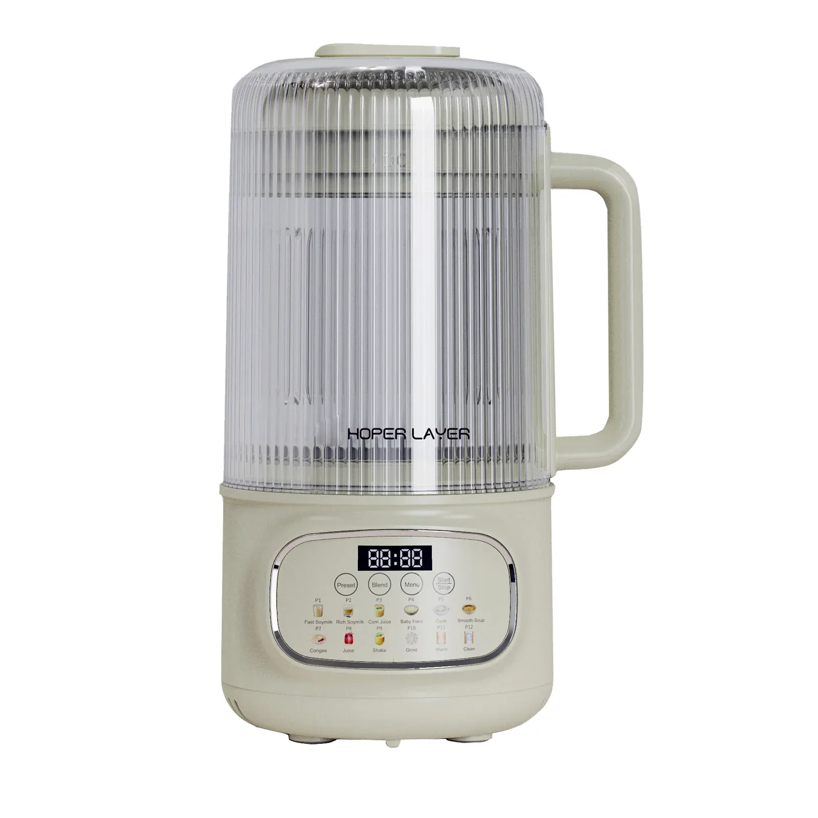 Hoper Layer 8in1 Quite Cooking Blender with Silent Shield 24H Preset Self-Cleaning AU Model
