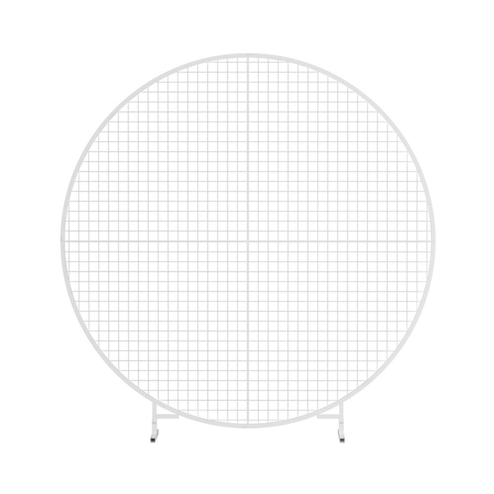 2M Round Backdrop Stand Wedding Background Decoration Party Flower Balloon Display