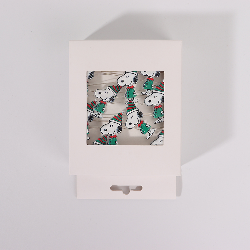 2m 20 LED Christmas Snoopy String Lights with 2x AA Battery Box